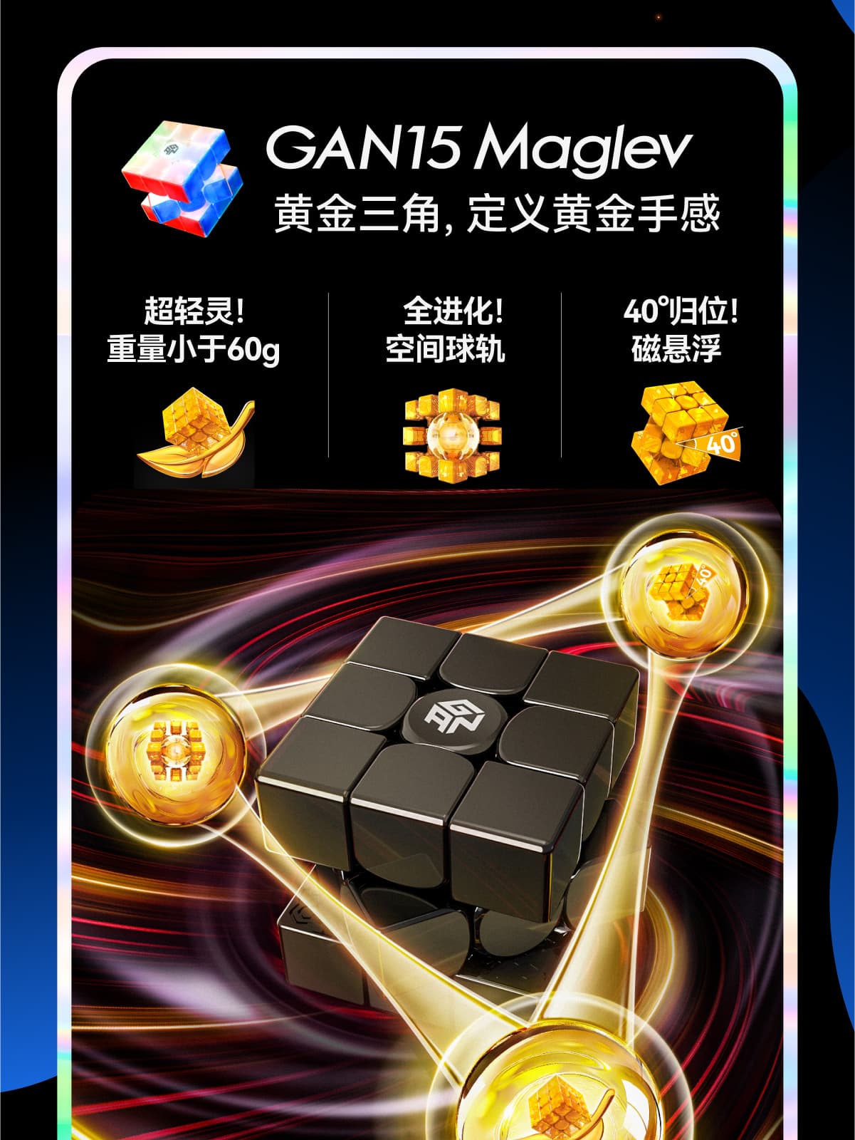 GAN 15 Maglev UV 10th Anniversary - Limited Edition image 12