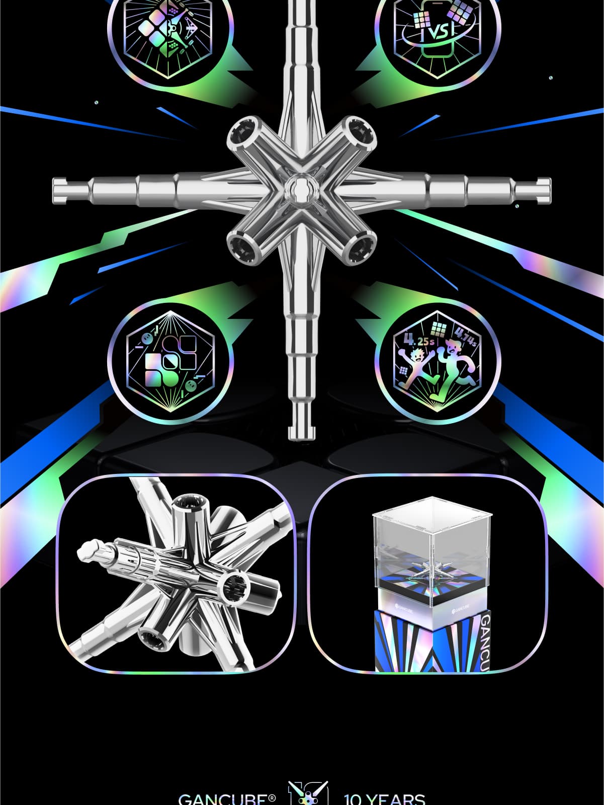 GAN 15 Maglev UV 10th Anniversary - Limited Edition image 23