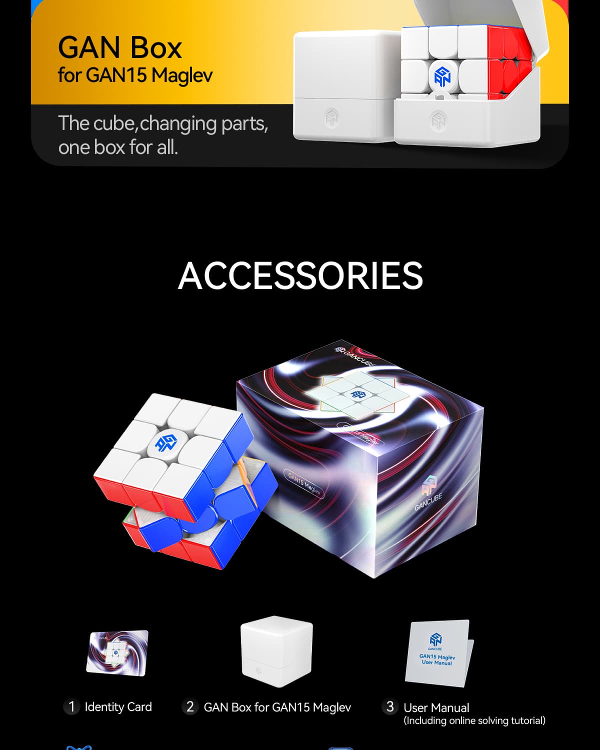 GAN 15 Maglev UV 3x3 image 7
