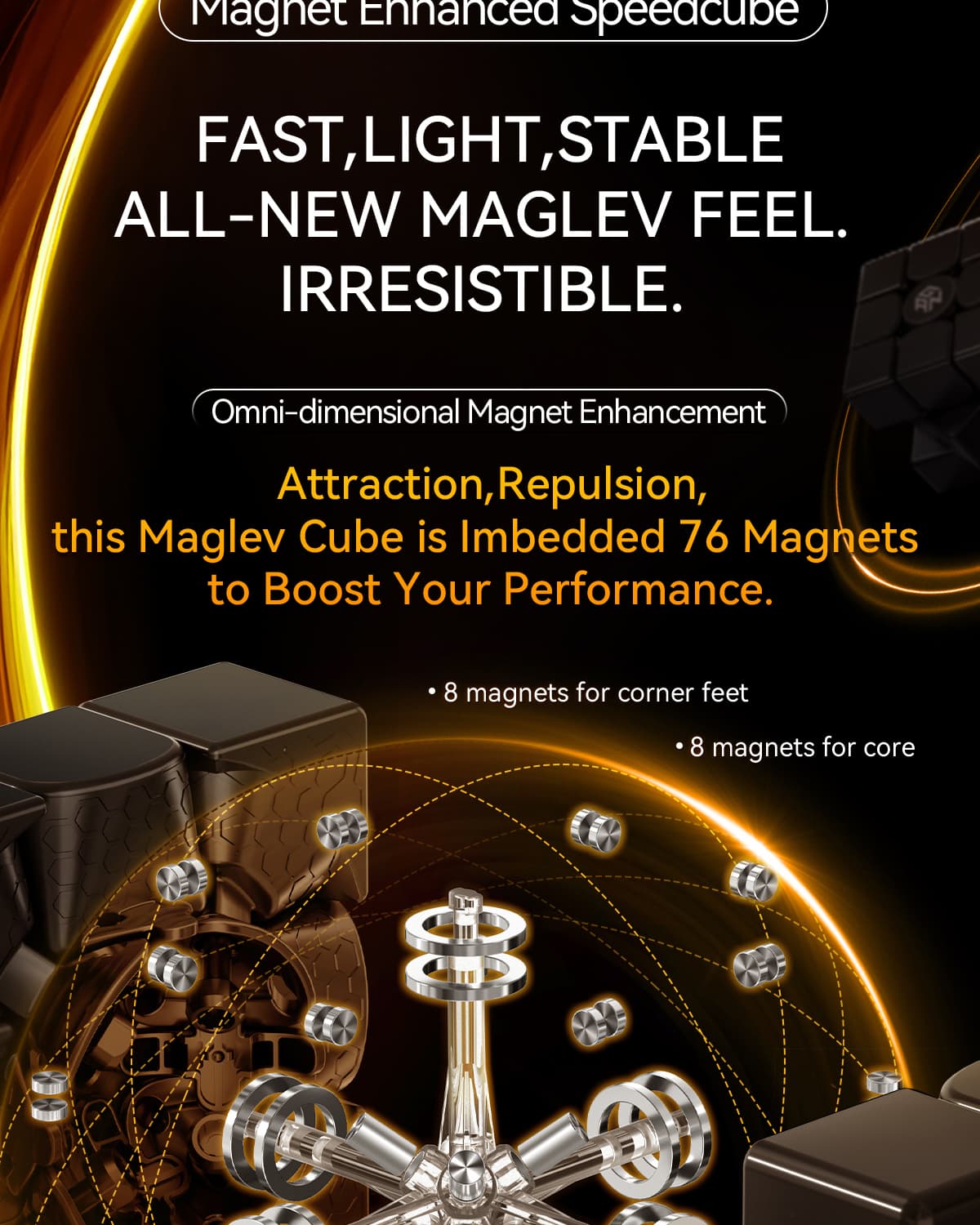 GAN 15 Maglev UV 3x3 image 14