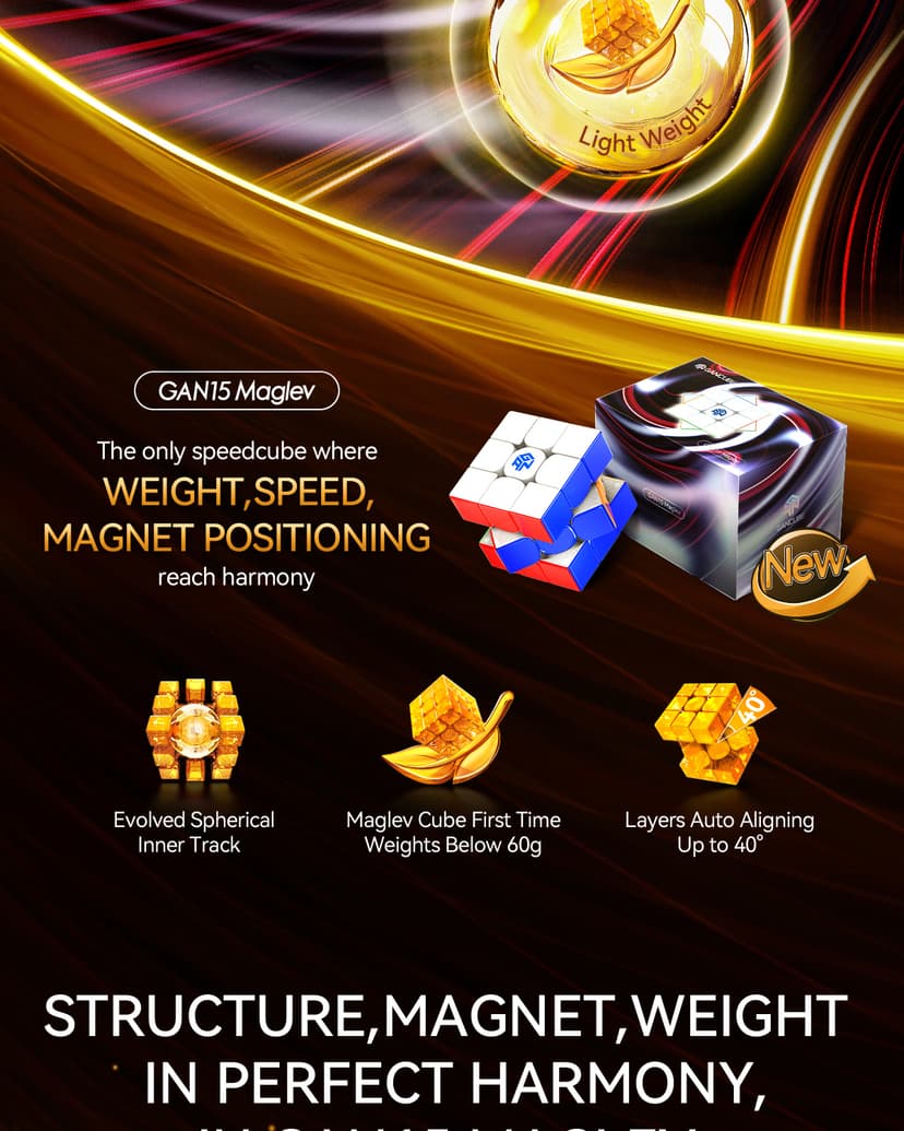 GAN 15 Maglev UV 3x3 image 22