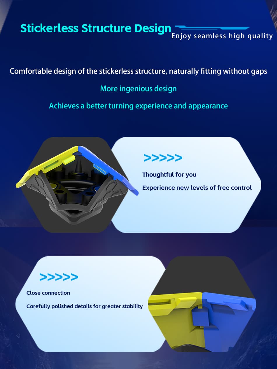 DianSheng Galaxy 2x2 Megaminx M - Black Internal image 12