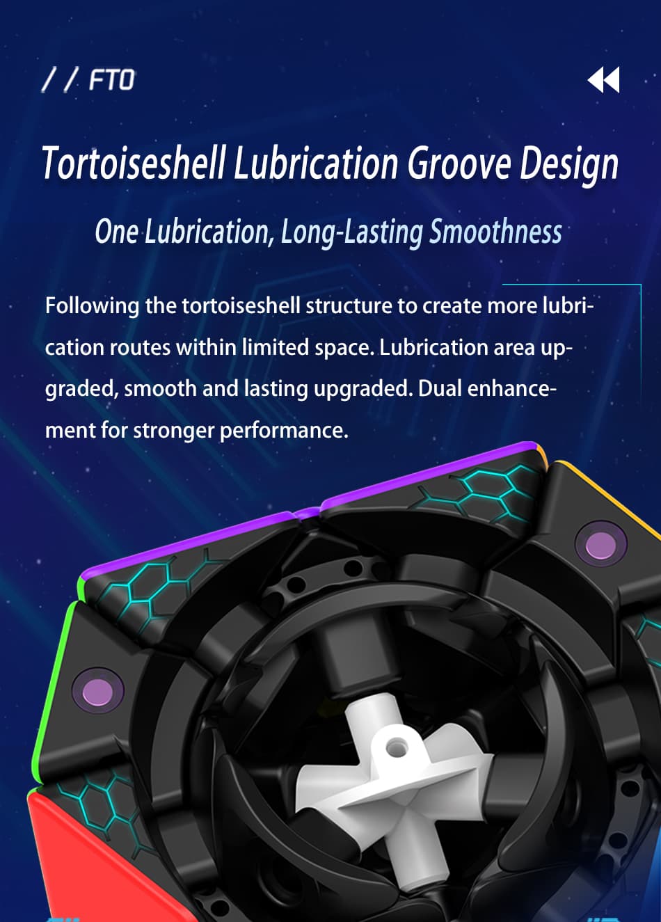 DianSheng Magnetic FTO - Stickerless image 13