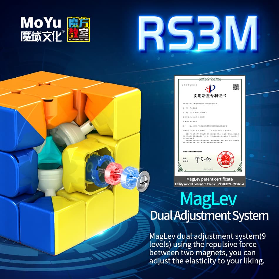 Cubing Classroom RS3 M 2021 Maglev 3x3x3 Cube image 3