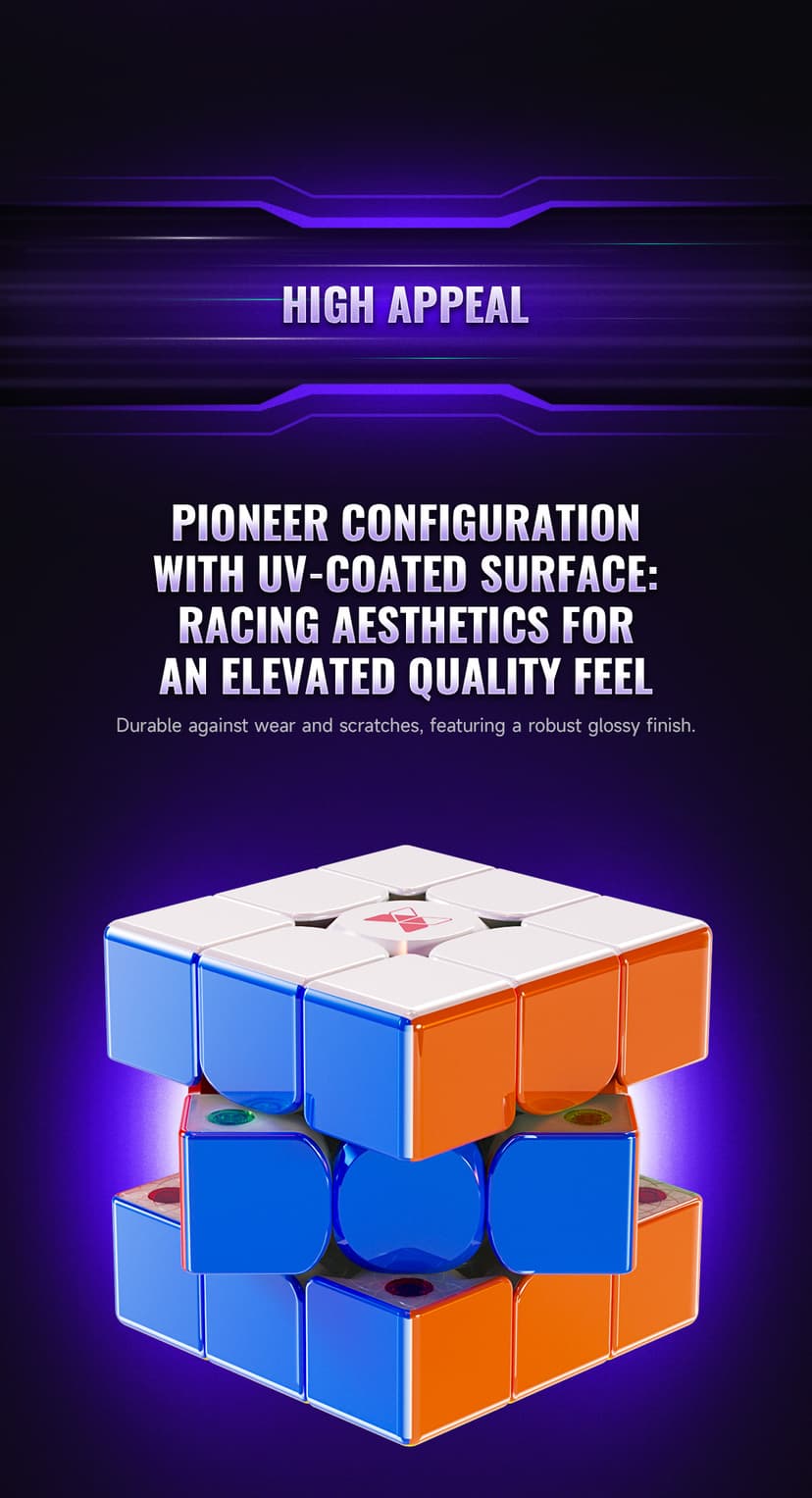 QiYi XMD XT3 3x3 V1 Pioneer UV image 10