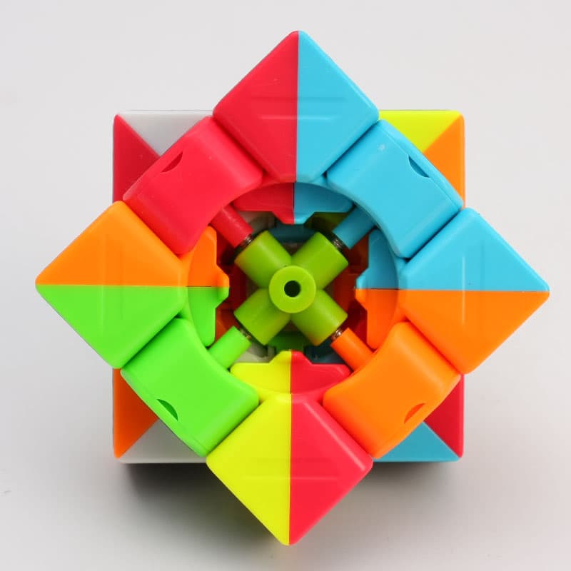 Z-Cube 3x3x3 with black carbon-fibre stickers image 5
