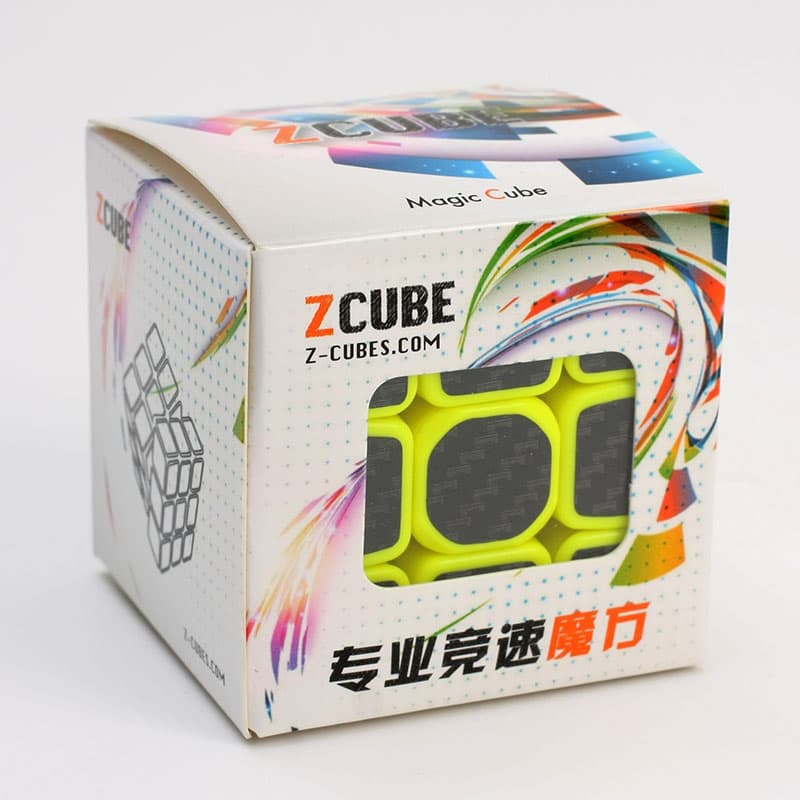 Z-Cube 3x3x3 with black carbon-fibre stickers image 2
