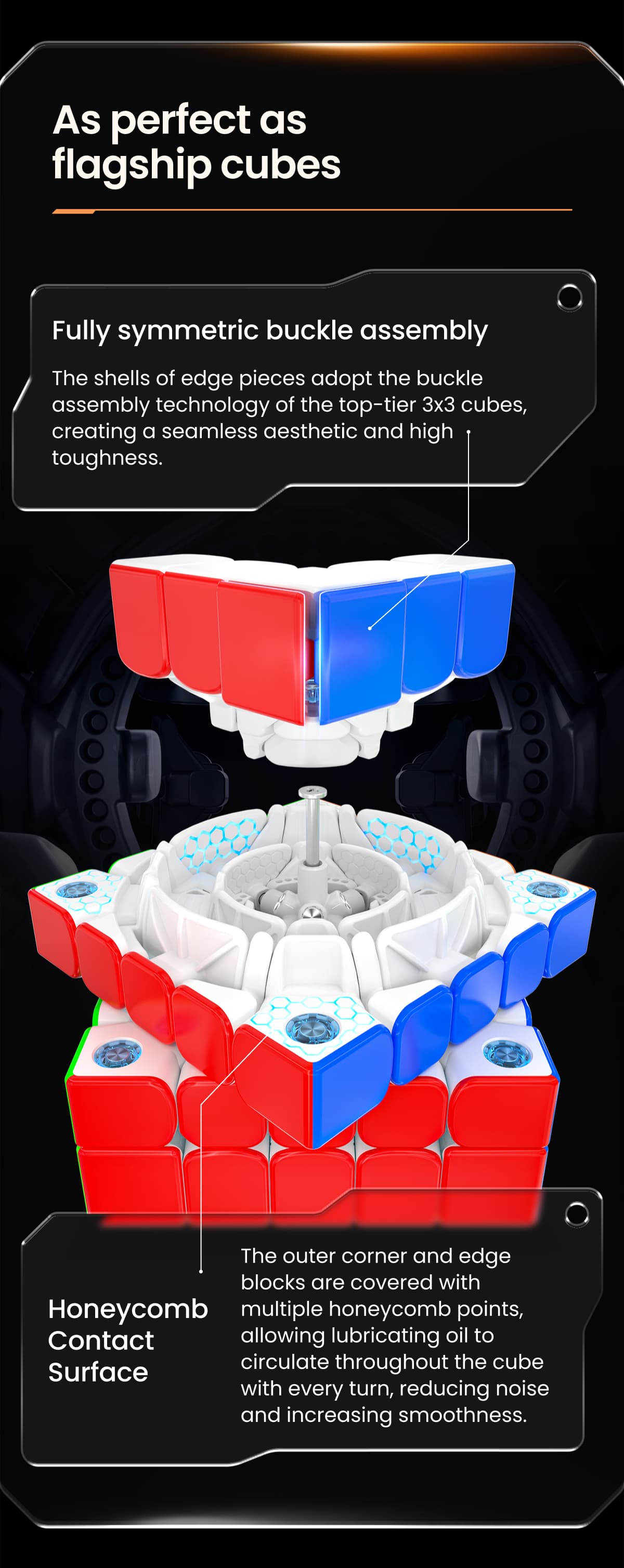 GAN 562 5x5 Magnetic Ball-Core Frosted image 14