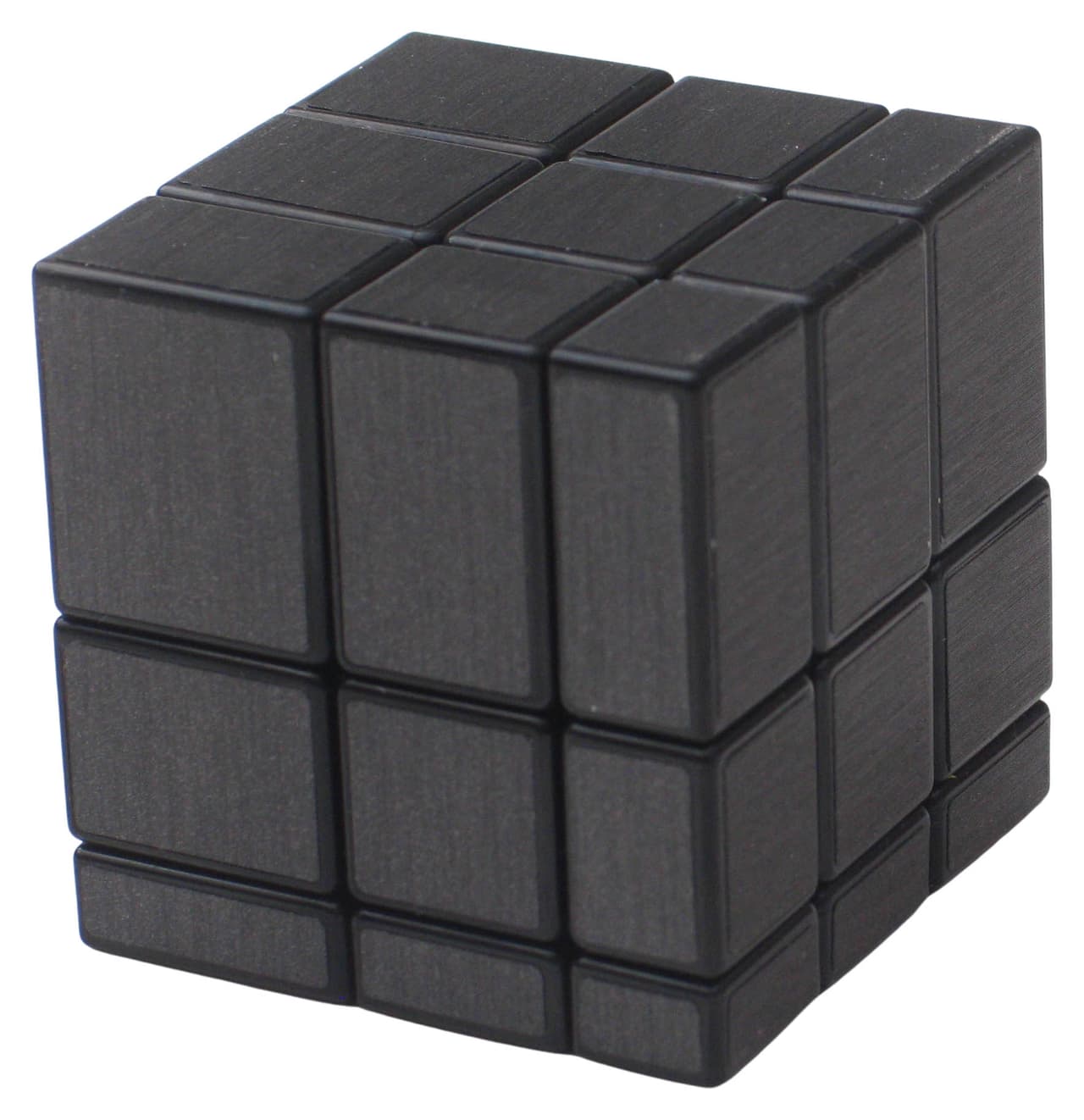 Shengshou 3x3 mirror cube with gray stickers - Black image 9