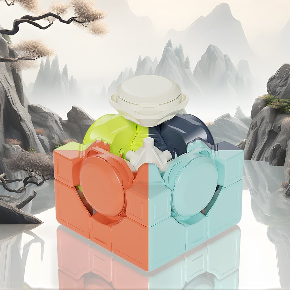 YJ QianJi 3x3 - Stickerless image 4