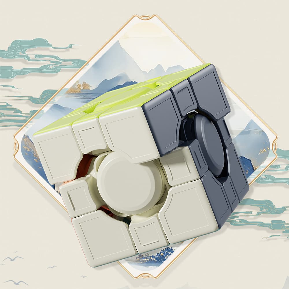 YJ QianJi 3x3 - Stickerless image 5