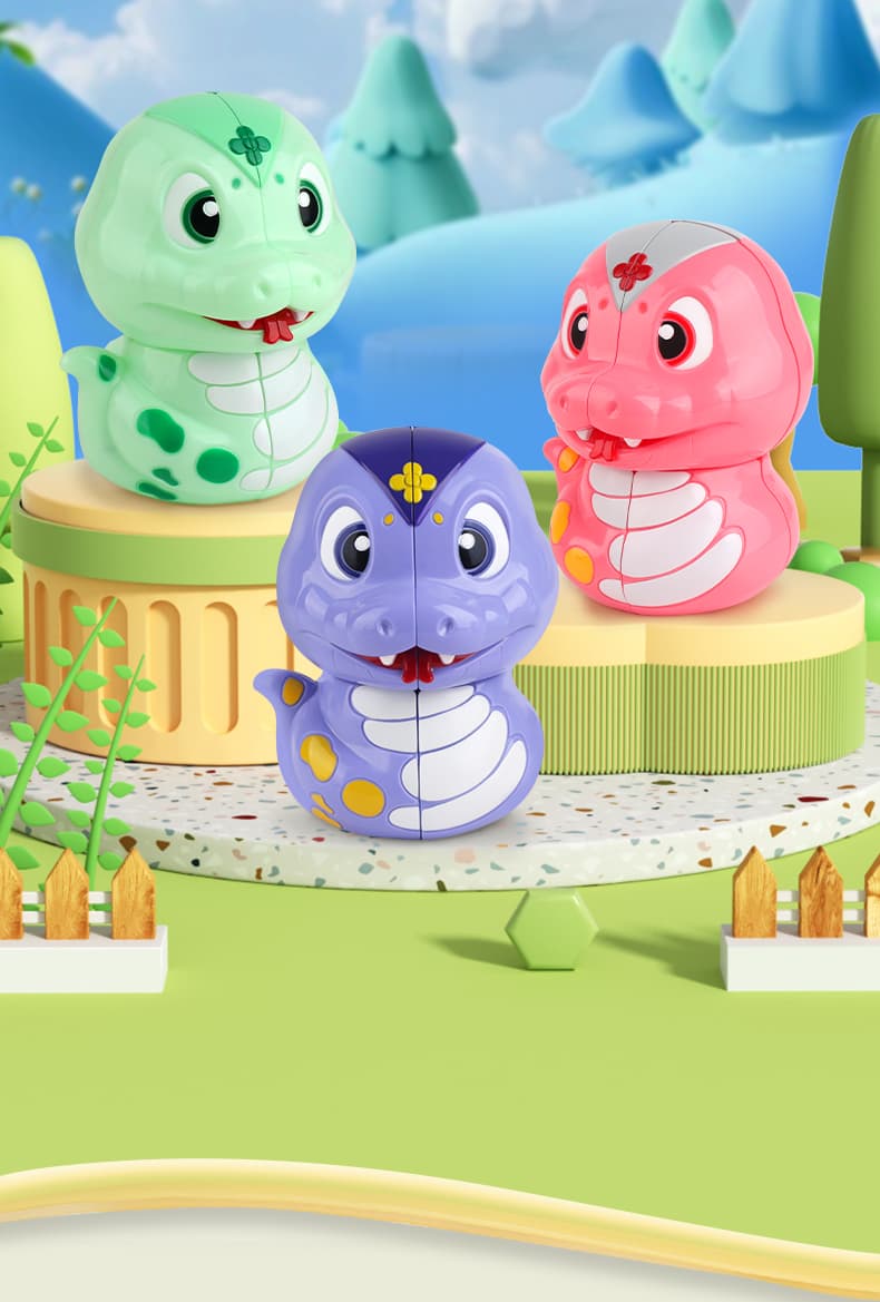 YuXin Snake Cube - Pink image 3