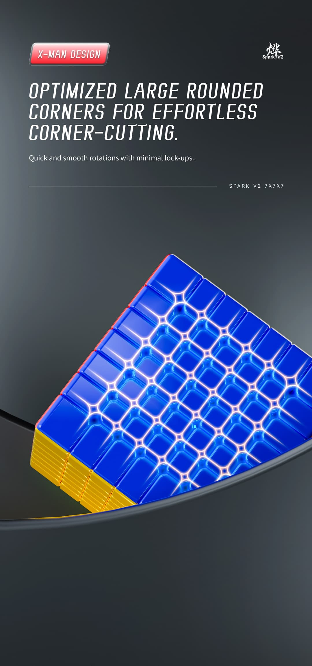 QiYi Spark V2 7x7 Ball Core - Stickerless image 9