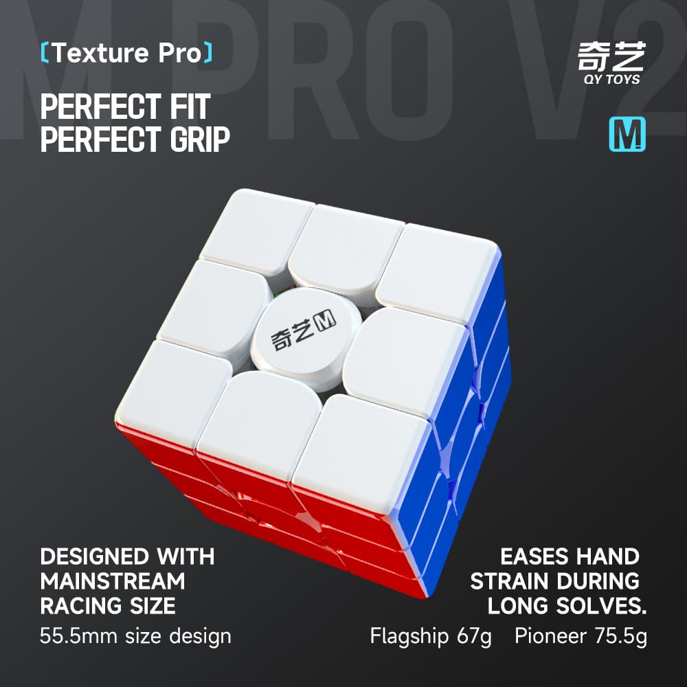 QiYi Magnetic Pro 3x3 V2 Pioneer UV - Stickerless image 9