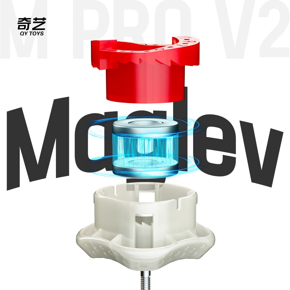 QiYi Magnetic Pro 3x3 V2 Pioneer UV - Stickerless image 13