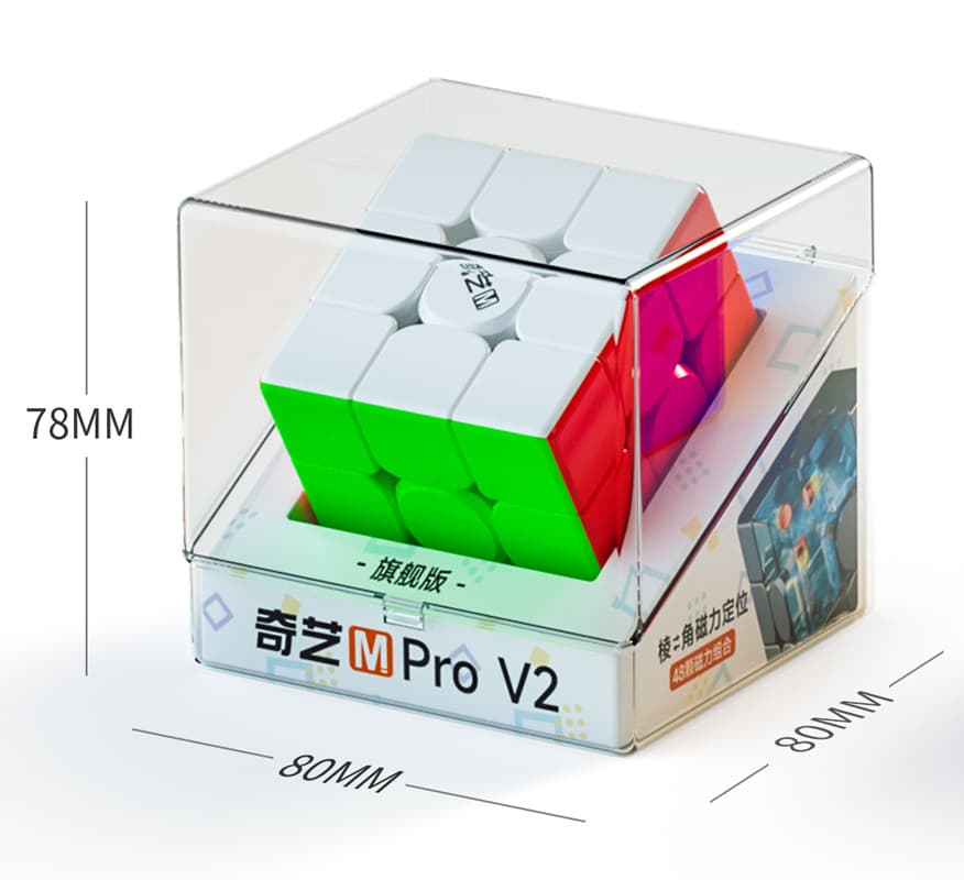 QiYi Magnetic Pro 3x3 V2 Flagship - Stickerless image 2