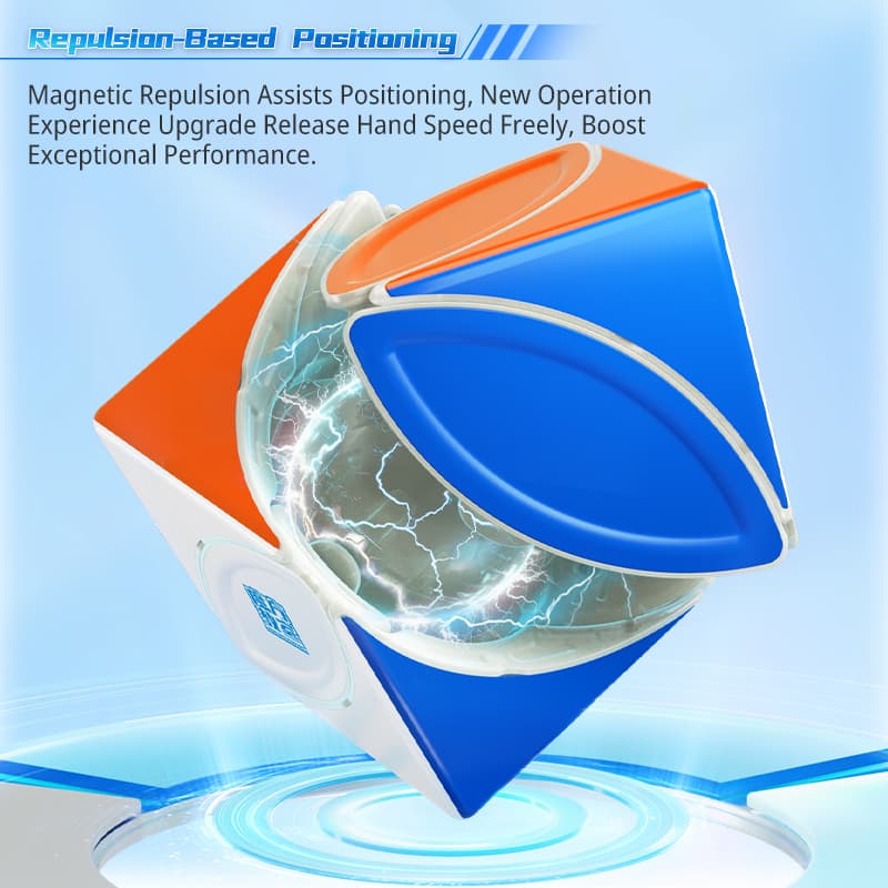 Moyu Meilong Maple Ball-Core Magnetic Cube UV image 11