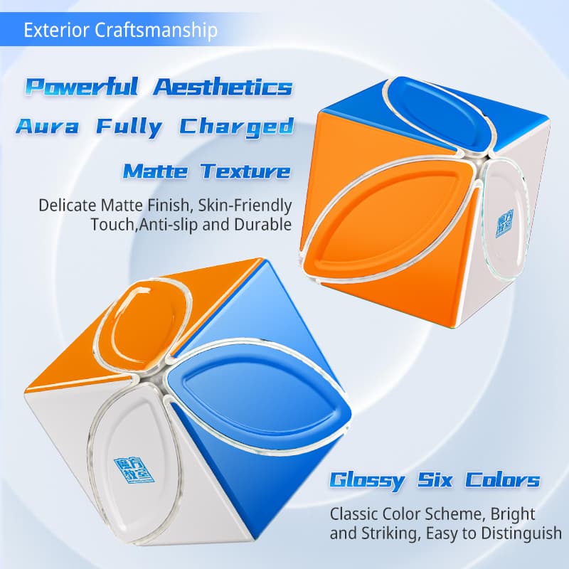 Moyu Meilong Maple Ball-Core Magnetic Cube UV image 15