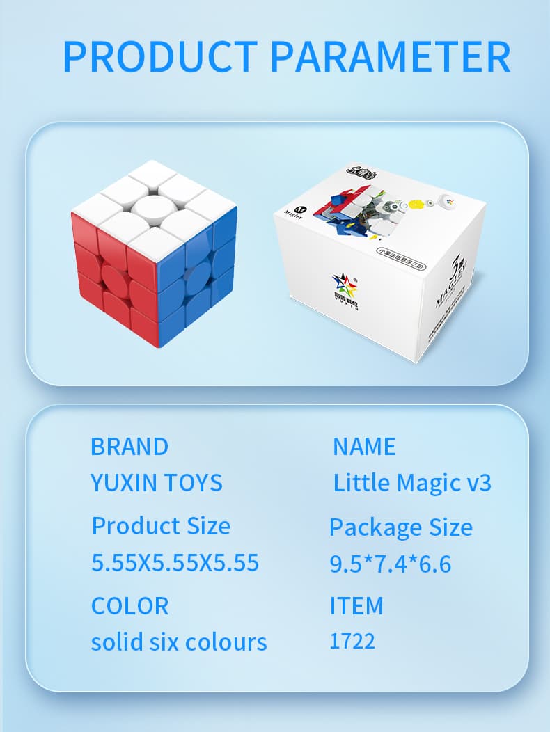 YuXin Little Magic 3x3 V3 Malgev VT image 19
