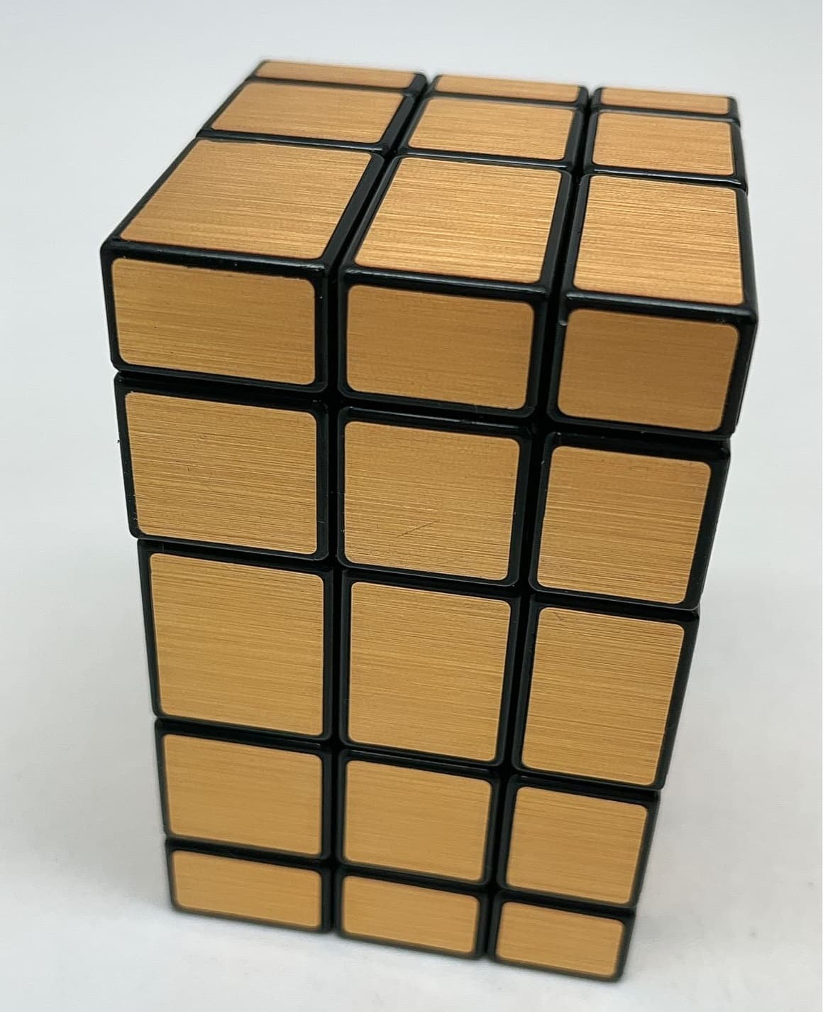 3x3x5 Siamese Mirror Short Cube(84mm) - Golden image 4