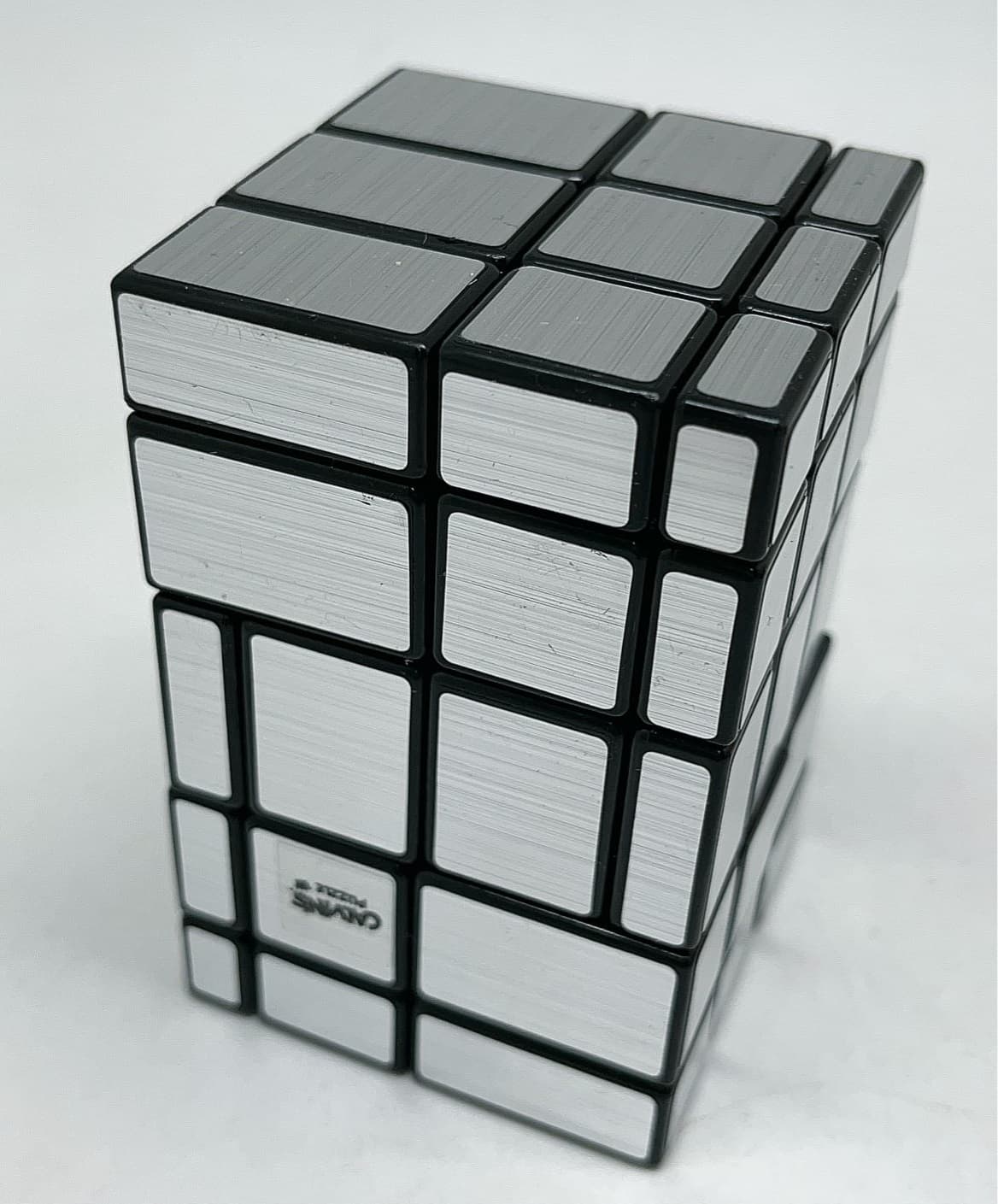 3x3x5 Siamese Mirror Short Cube(84mm) - Silver image 6
