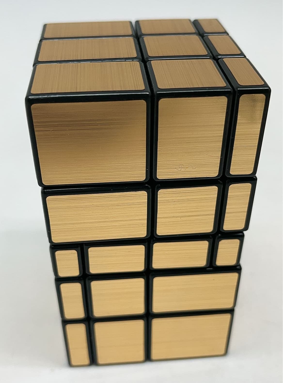 3x3x5 Siamese Mirror Tall Cube(100mm) - Golden image 5