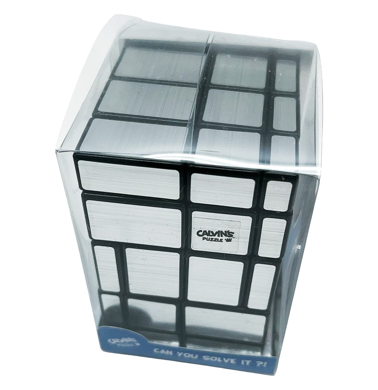 3x3x5 Siamese Mirror Short Cube(84mm) - Silver image 2