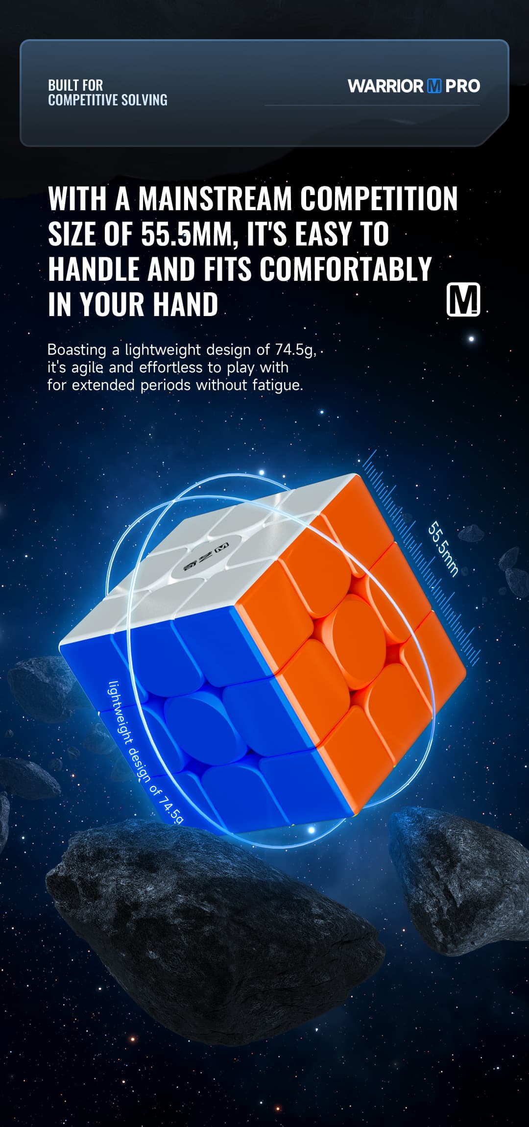 Warrior M Pro 3x3 - Stickerless image 11