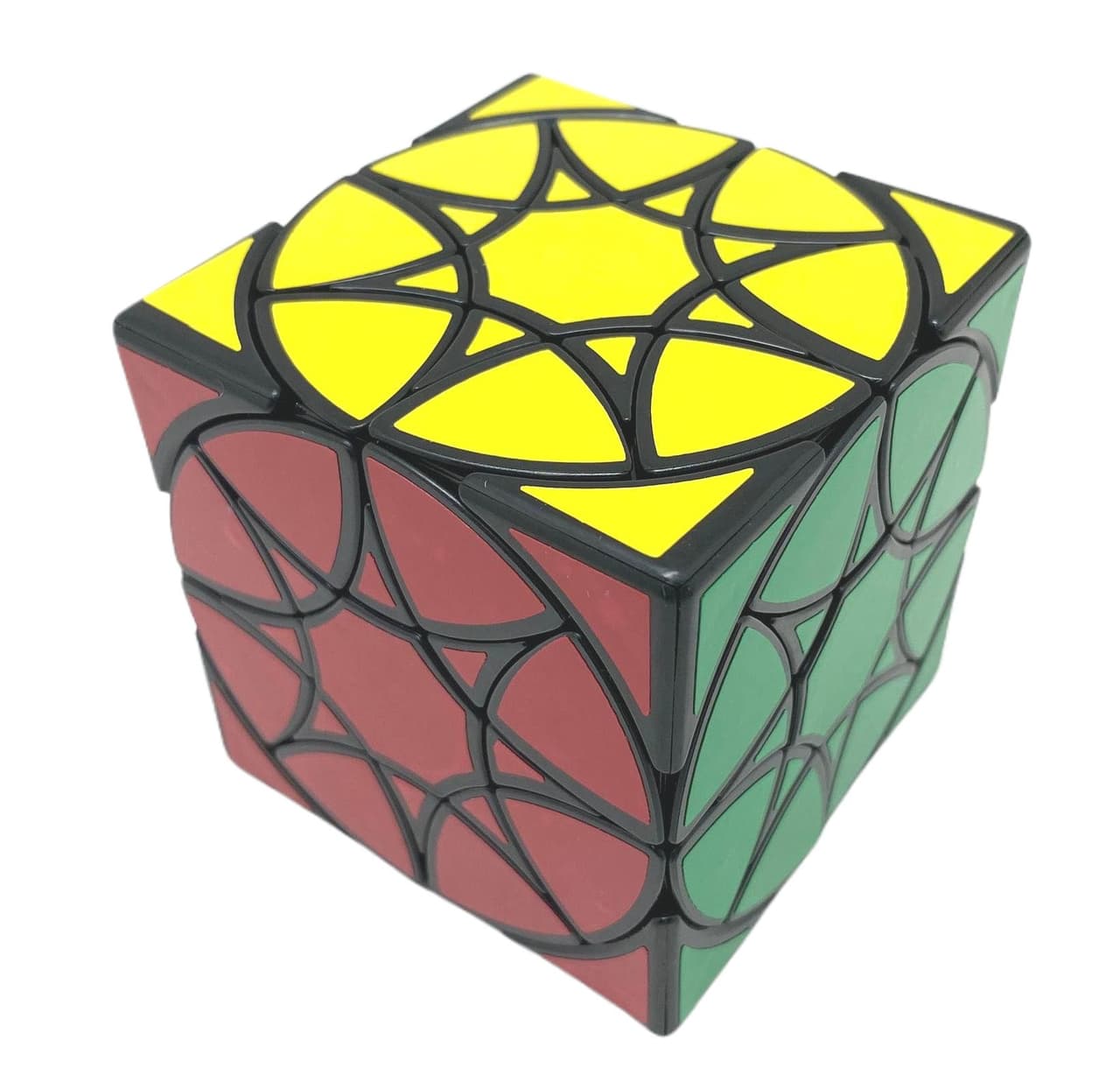 Dual-Star Wheel Cube - Black image 1