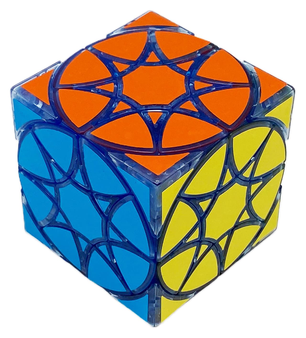 Dual-Star Wheel Cube - Trans.Blue image 3