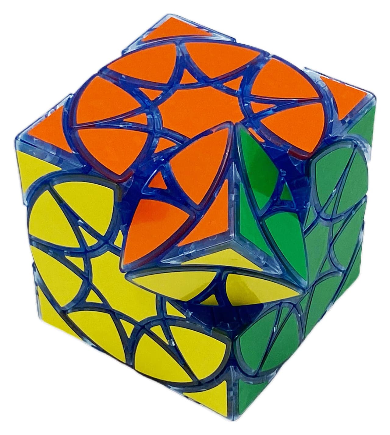 Dual-Star Wheel Cube - Trans.Blue image 5