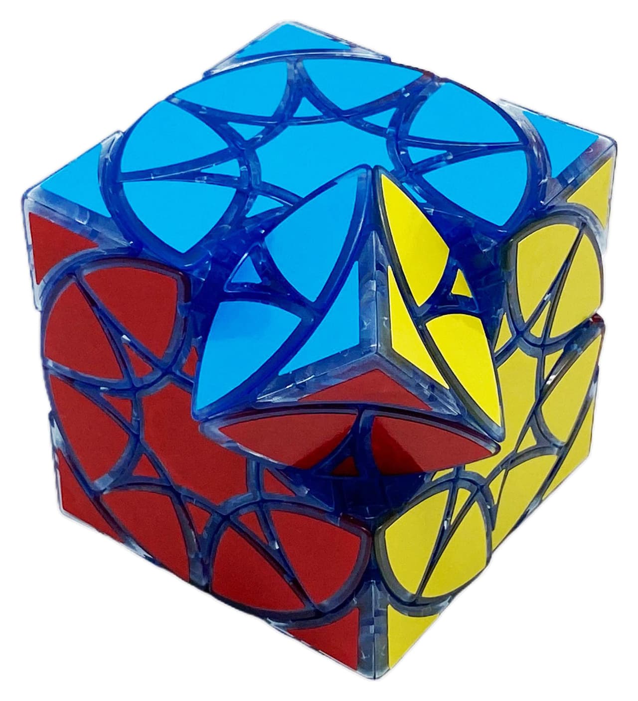 Dual-Star Wheel Cube - Trans.Blue image 6