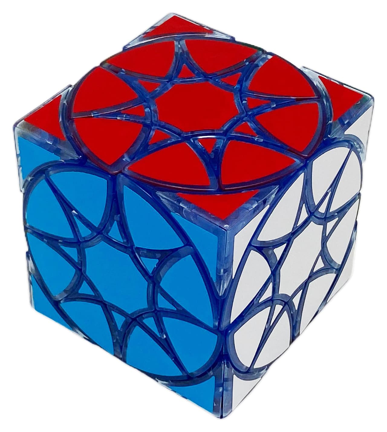 Dual-Star Wheel Cube - Trans.Blue image 4