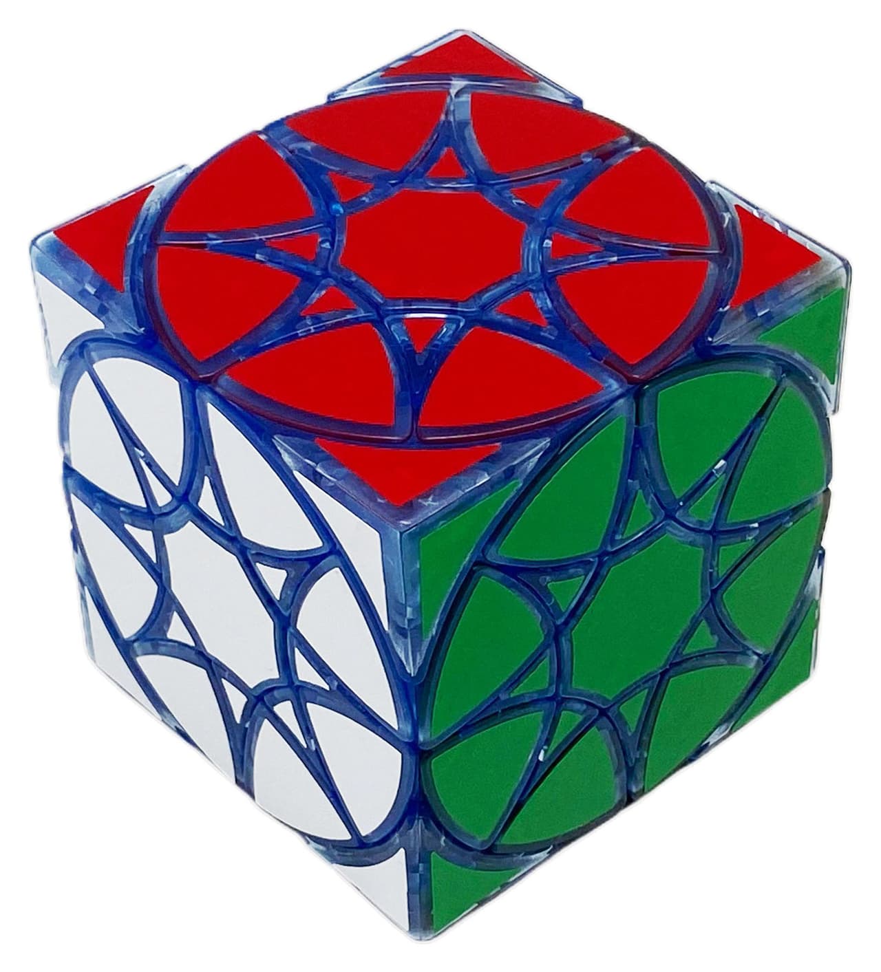 Dual-Star Wheel Cube - Trans.Blue image 1