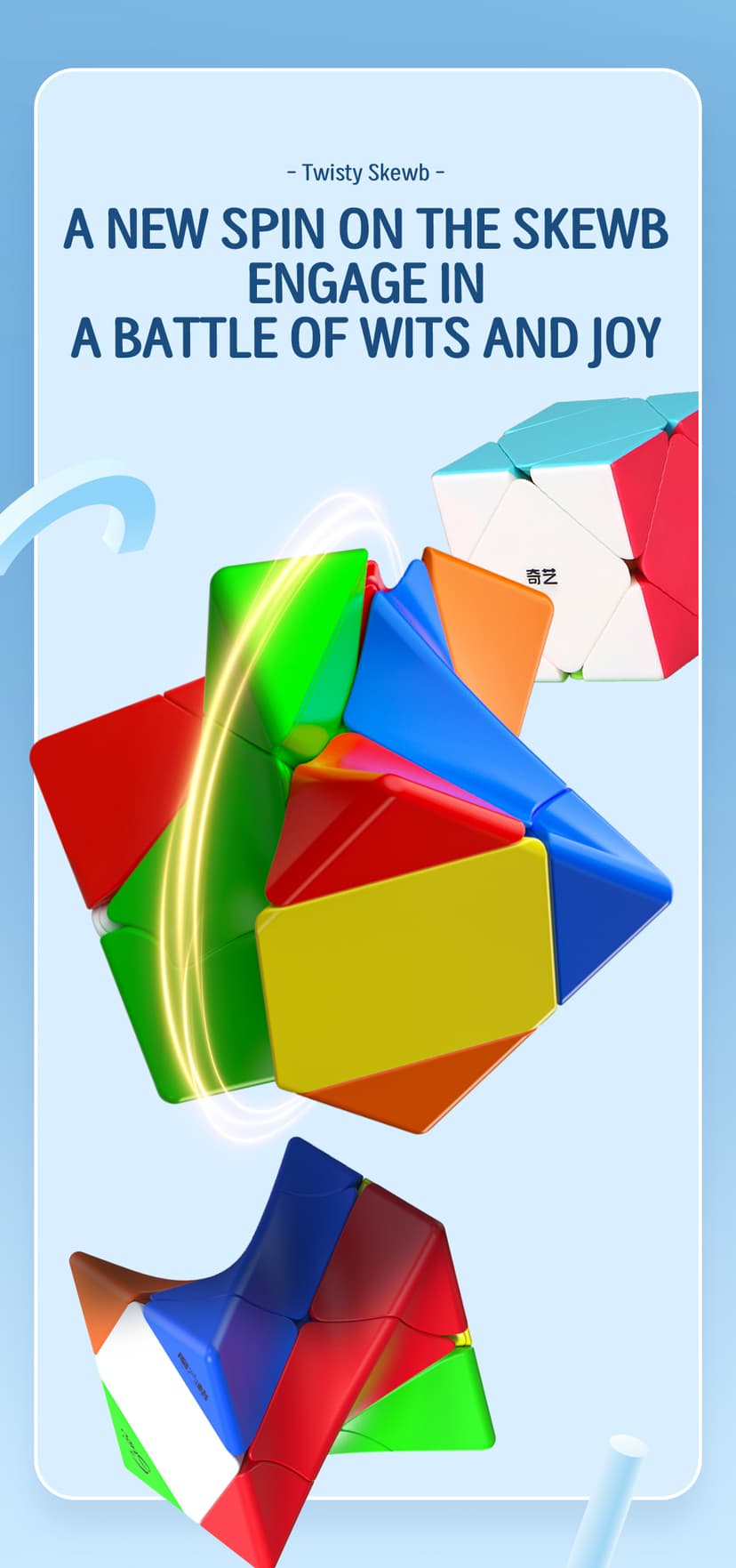 QiYi Twisty Skewb - Stickerless image 7