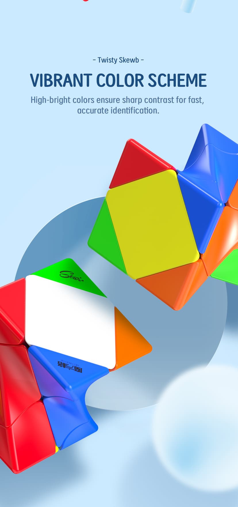 QiYi Twisty Skewb - Stickerless image 8