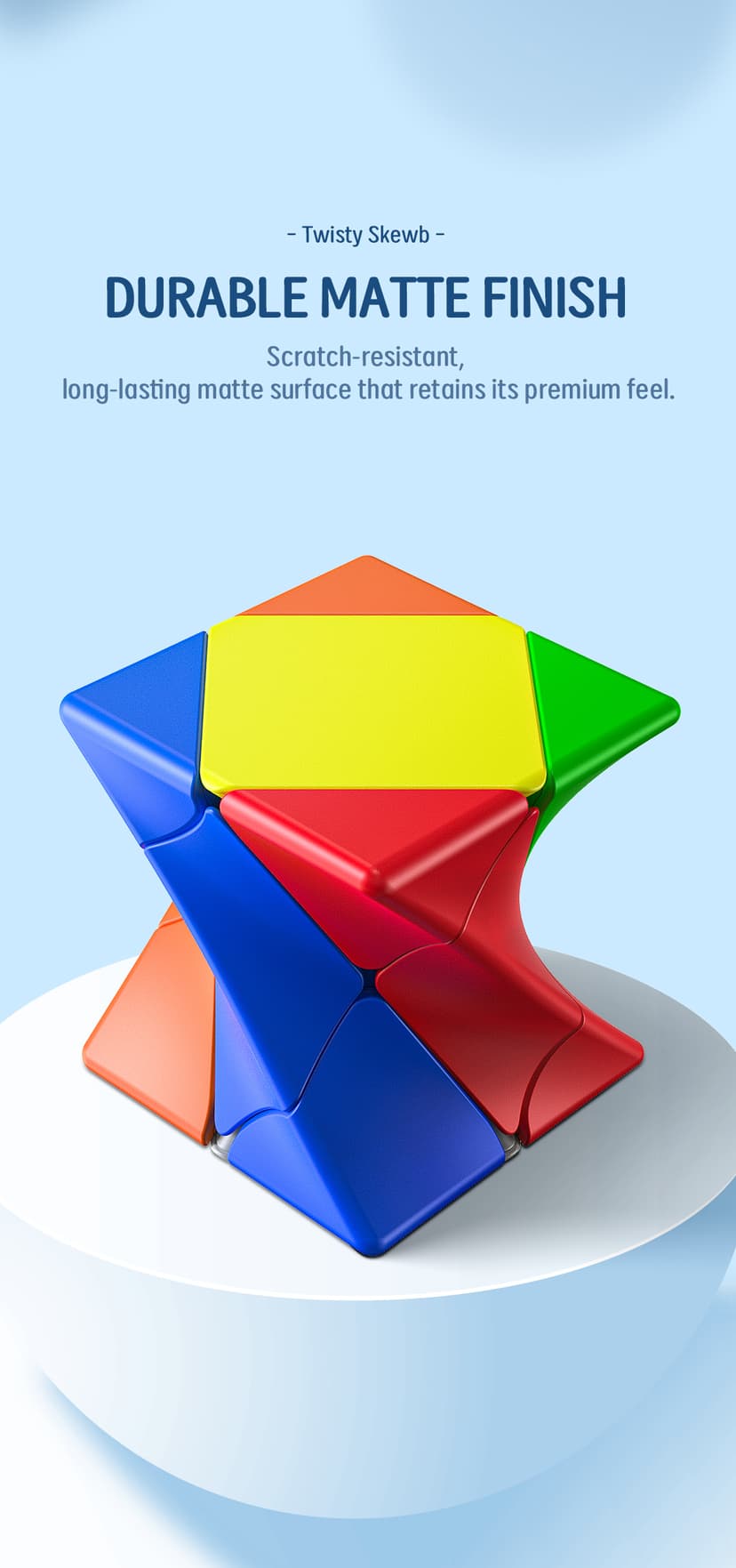 QiYi Twisty Skewb - Stickerless image 9