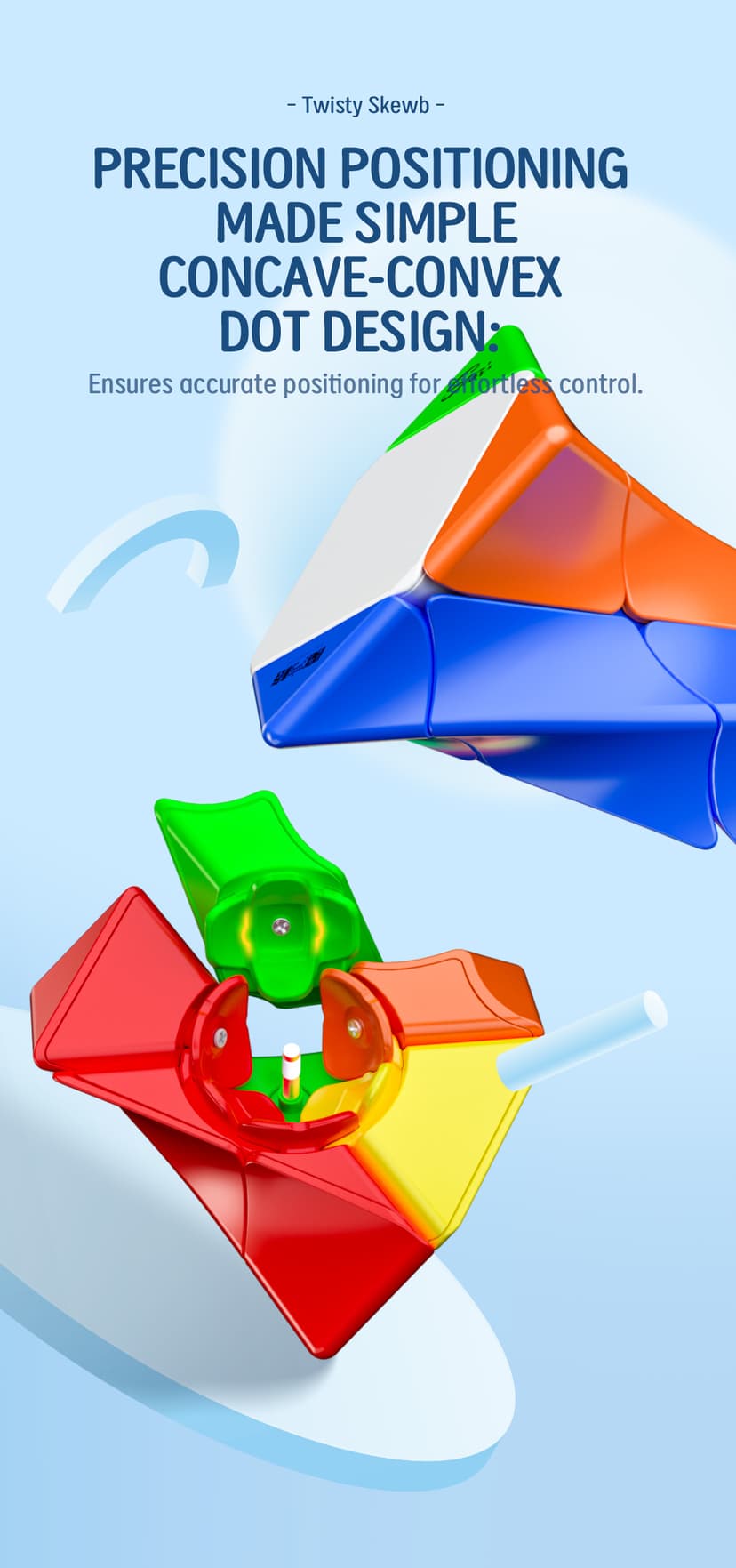 QiYi Twisty Skewb - Stickerless image 11