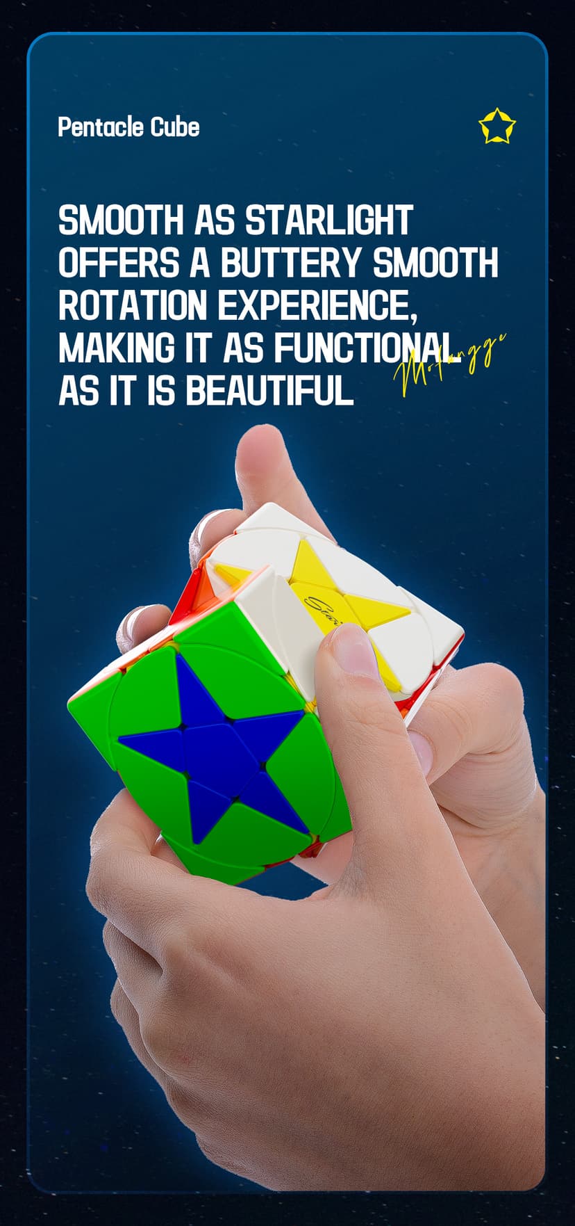 QiYi Pentacle Cube - Stickerless image 14