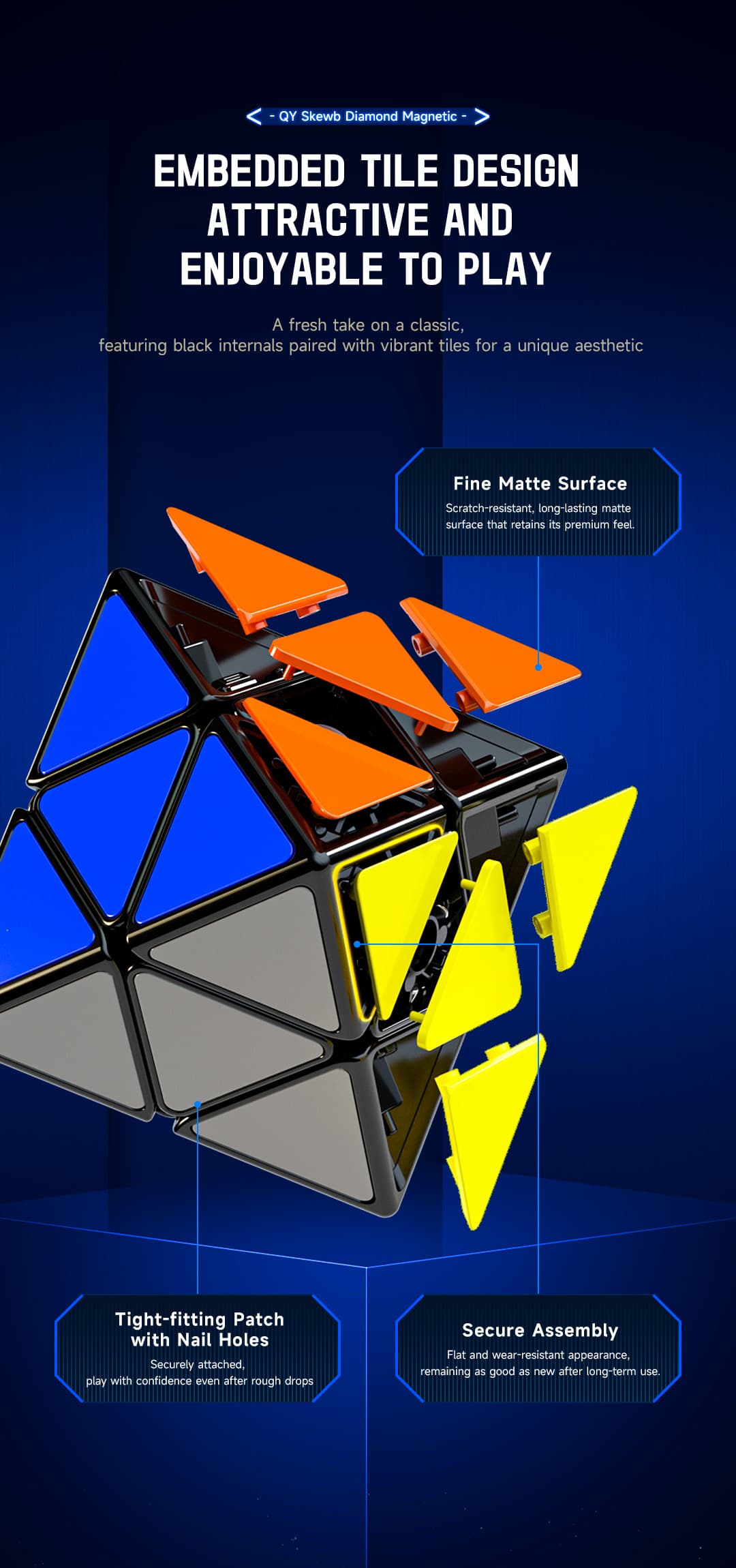 QiYi Skewb Diamond M - Stickerless image 5