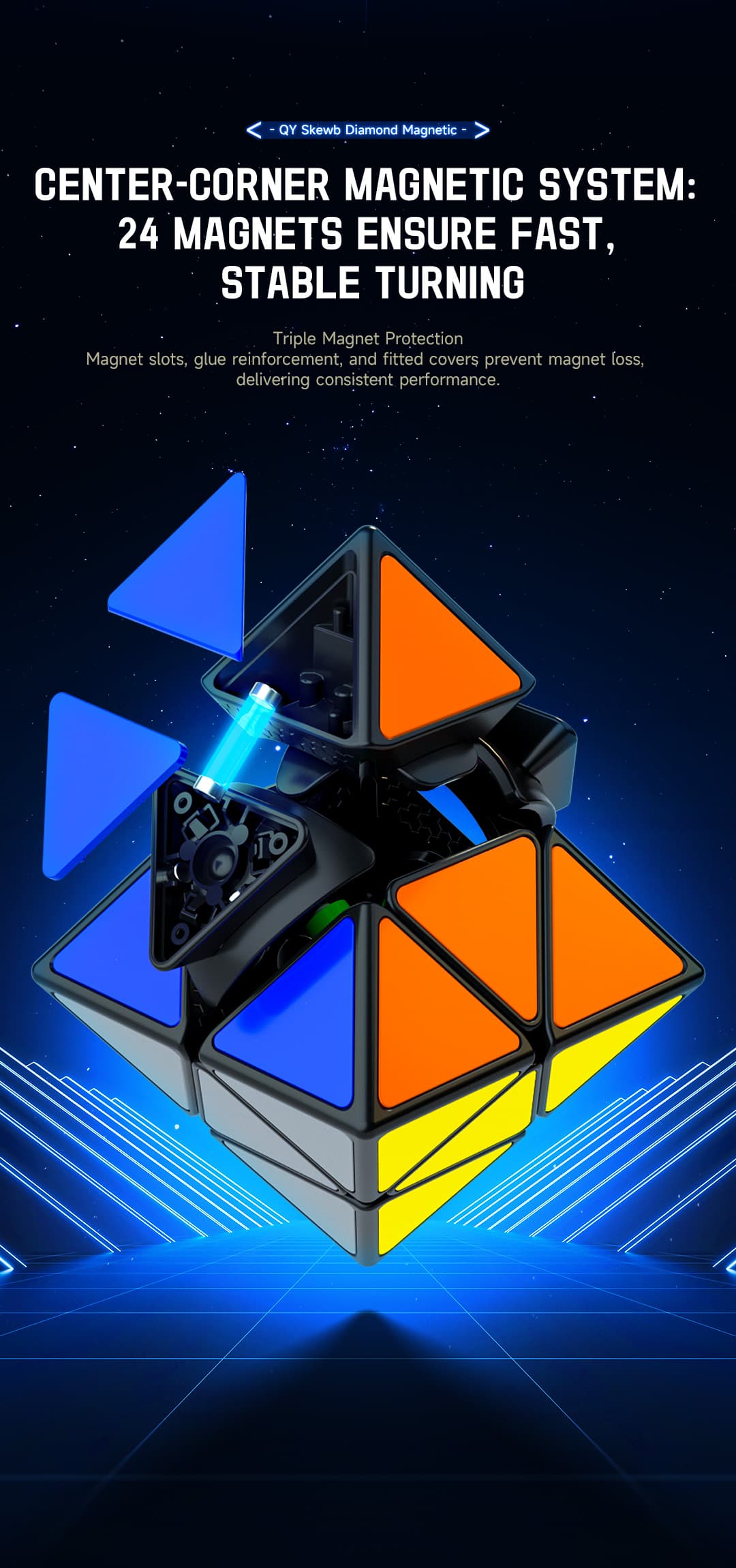 QiYi Skewb Diamond M - Stickerless image 6