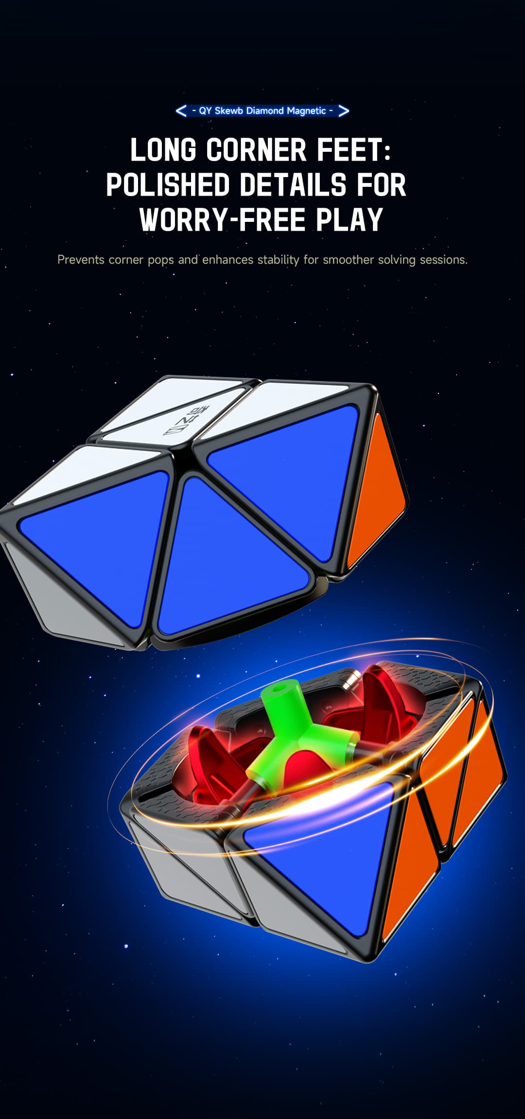 QiYi Skewb Diamond M - Stickerless image 7