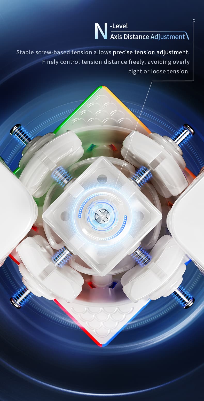 MoYu WeiPo V5 20-M Ball Core UV 2x2 image 10