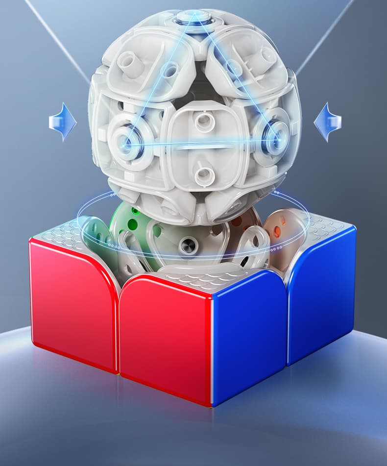 MoYu WeiPo V5 20-M Ball Core UV 2x2 image 13