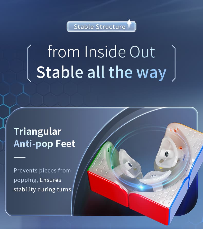 MoYu WeiPo V5 20-M Ball Core UV 2x2 image 16