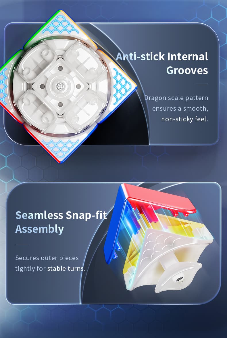 MoYu WeiPo V5 20-M Ball Core UV 2x2 image 17