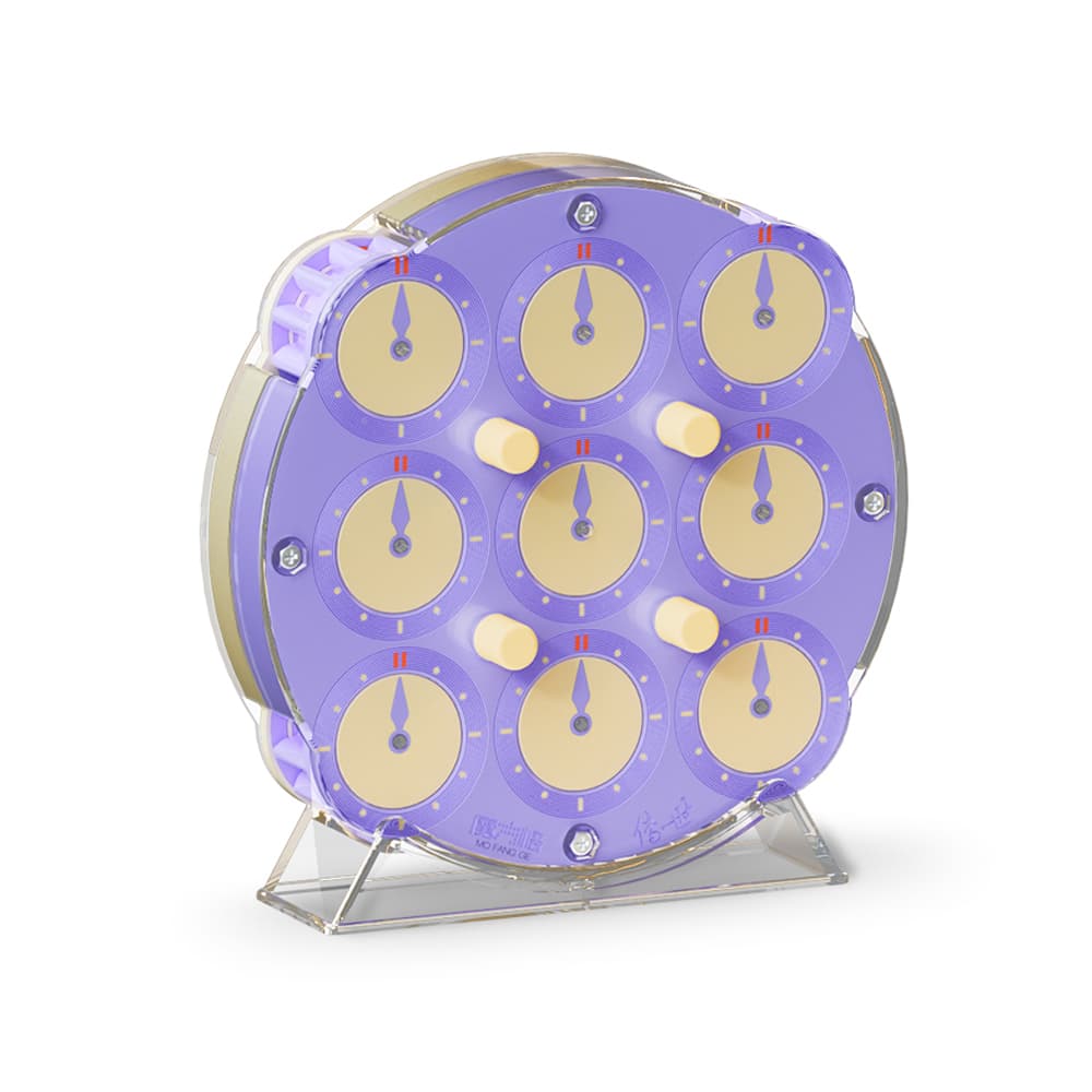 QiYi Magnetic Clock - Lilac