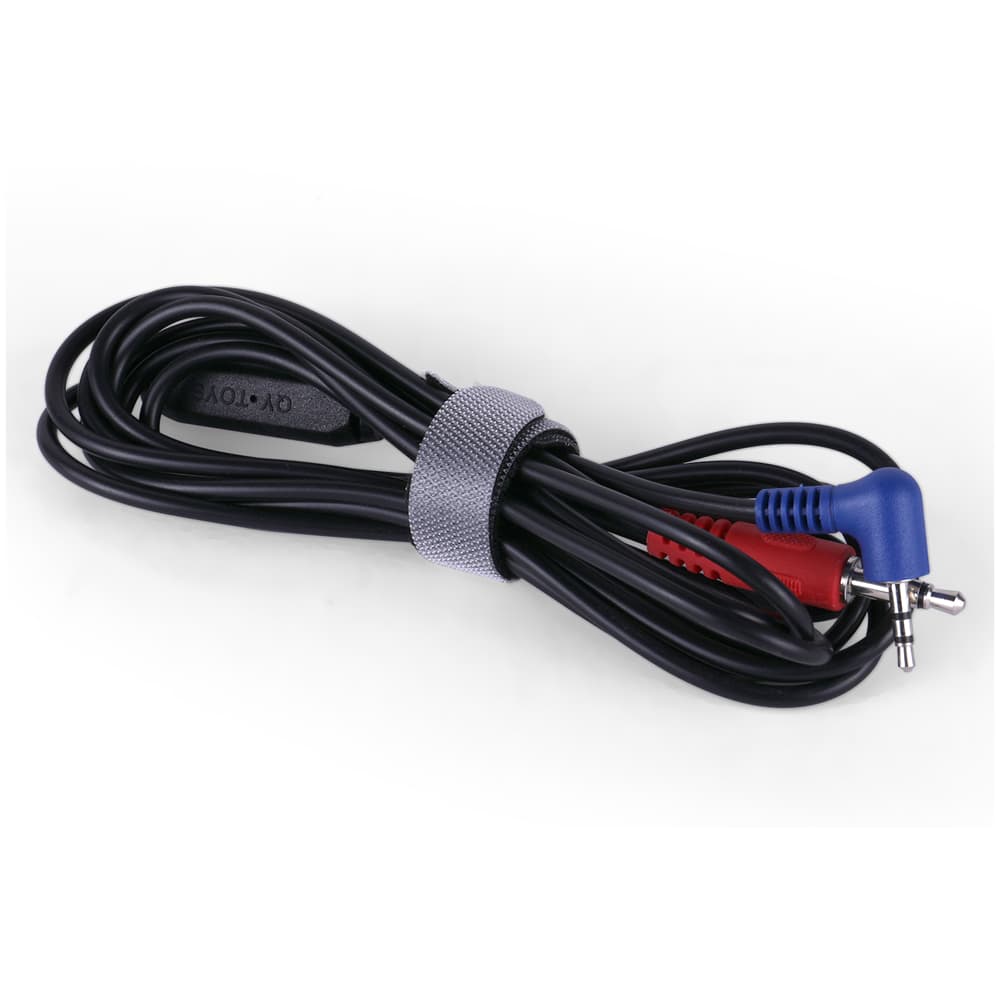 QiYi Display Data Cable (2.5mm to 3.5mm) - Black