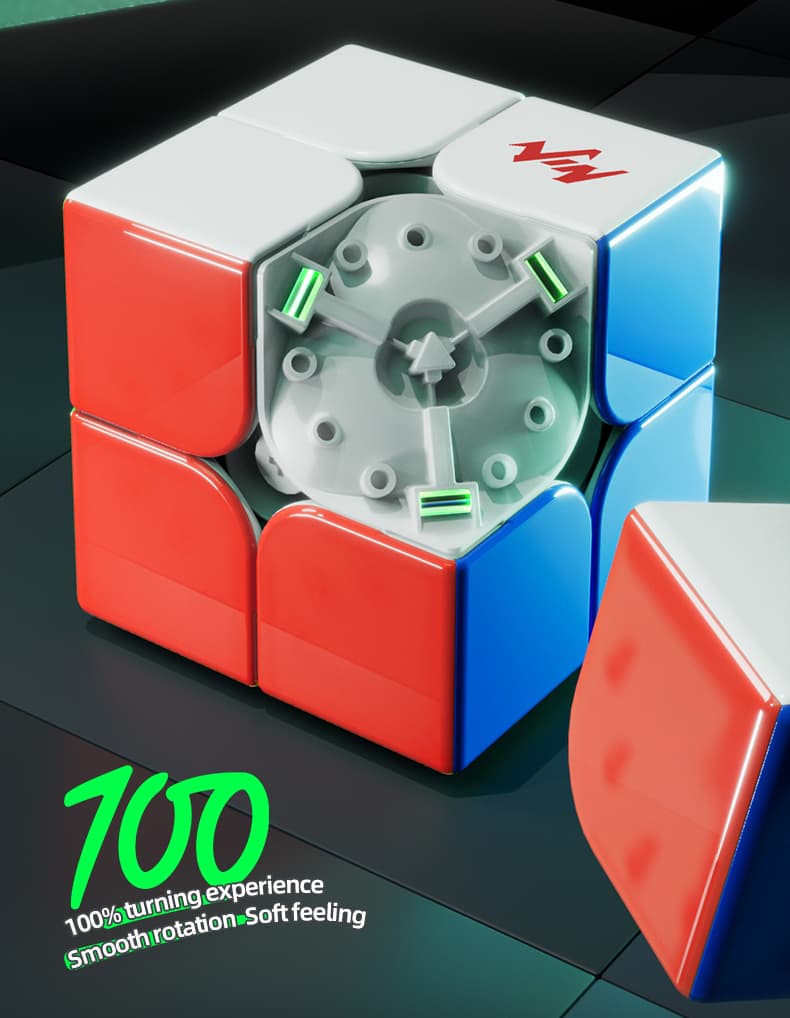 Vin Cube 2x2 Ball Core UV - Stickerless image 9