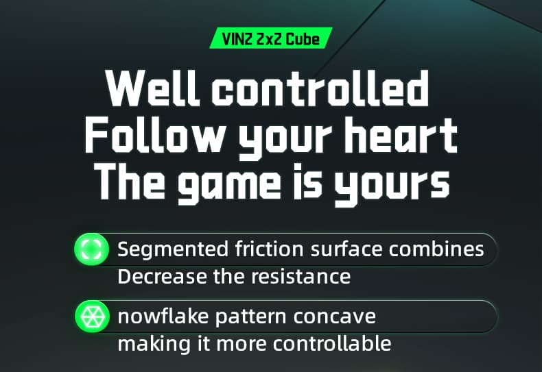 Vin Cube 2x2 Ball Core UV - Stickerless image 10